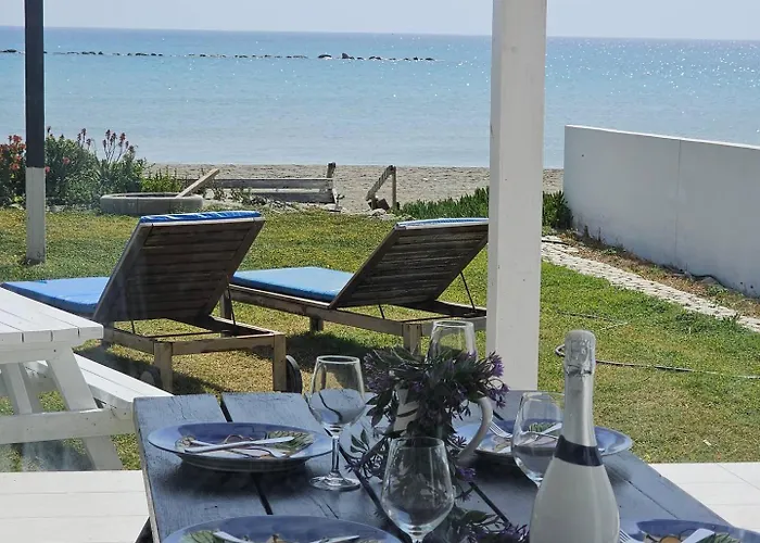 Ammos Beachfront Paradise ヴィラ *