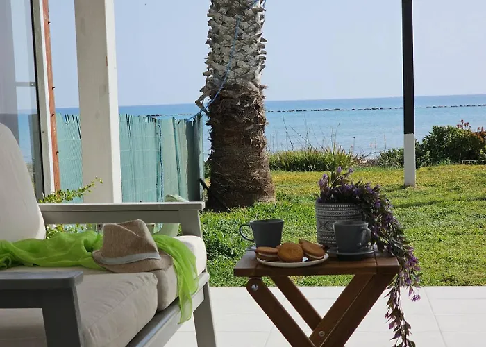 ヴィラ Ammos Beachfront Paradise